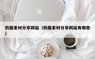 延安奶酪素材分享网站（奶酪素材分享网站有哪些）